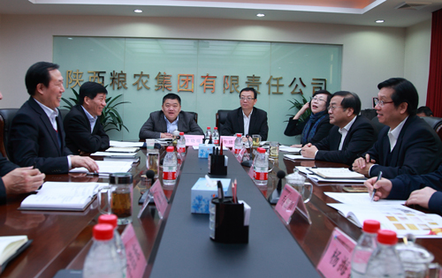 中國(guó)工商銀行胡浩副行長(zhǎng)來(lái)集團(tuán)公司訪問(wèn)調(diào)研